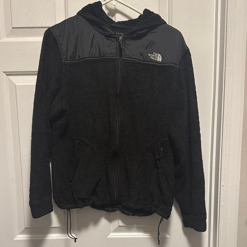 The North Face Kids Black fleece Jacket